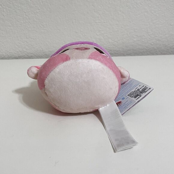 #Plush Goals By Cuddle Barn Strawberry Mooshake Cow Clip Mini Series 4.5" NWT - Picture 6 of 10